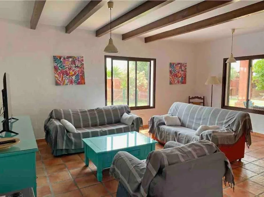 Agradable Casa De Playa Con Piscina. El Palmar Villa El Palmar