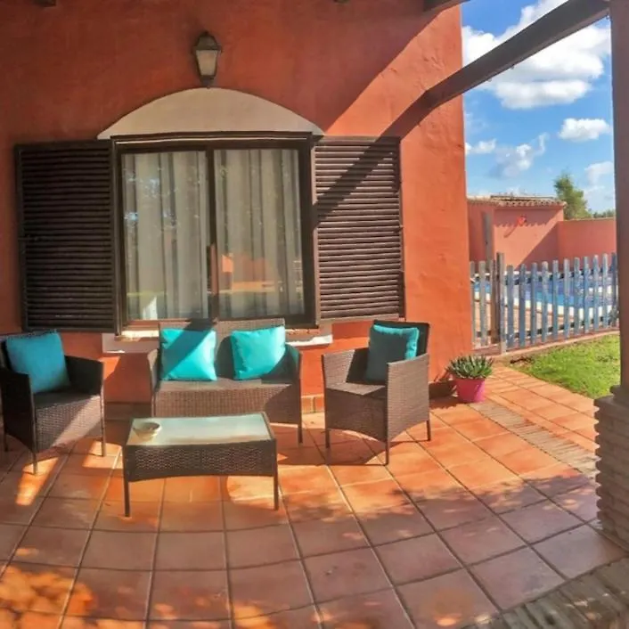 Agradable Casa De Playa Con Piscina. El Palmar Villa El Palmar